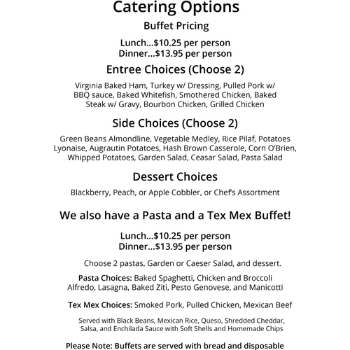 Current Catering Menu, Page 5