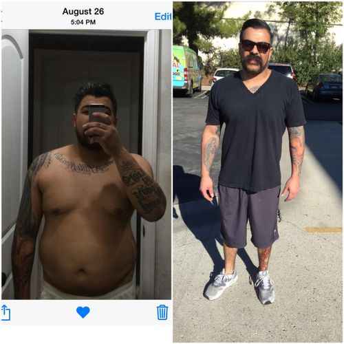 3 month client before and after

Lost 30pounds