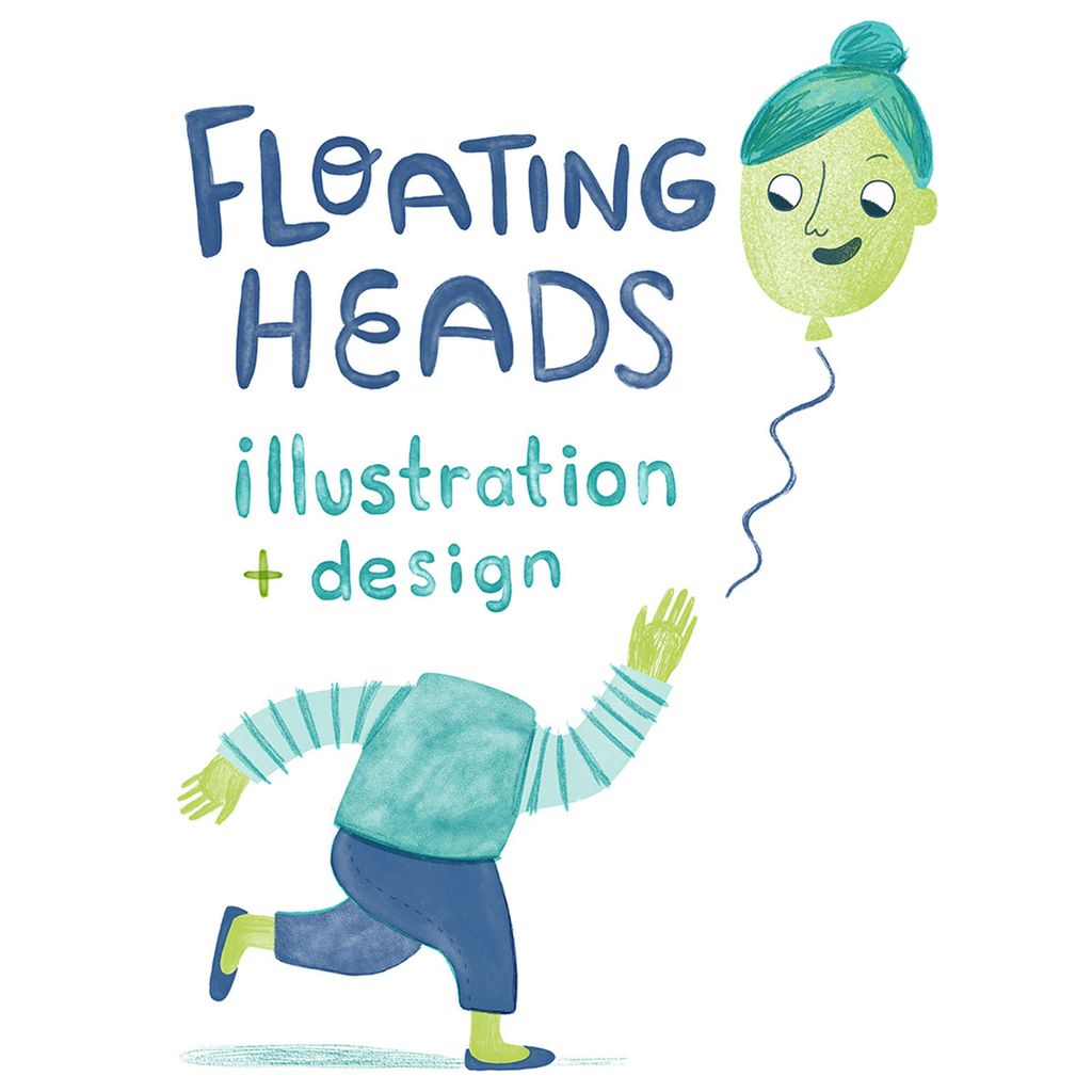 Floating Heads Illustration