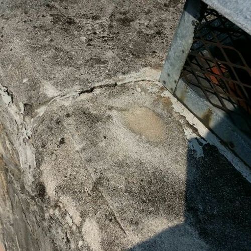 concrete repair, after