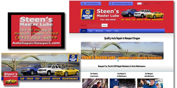 Auto Repair Website, Branding, Social Media & SEO.