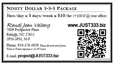 Business card / mini ad
