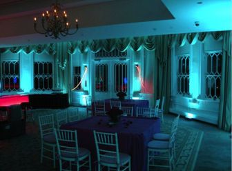 Our UPLIGHTS are LED and battery powered so they d