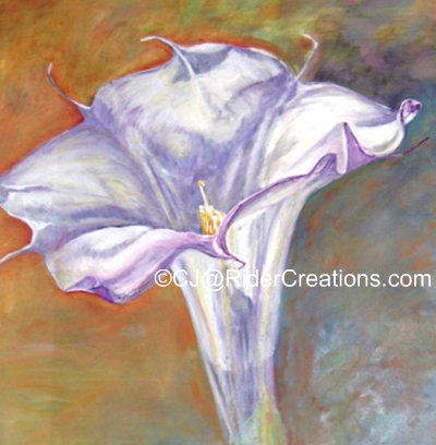 Datura Flower 30x40