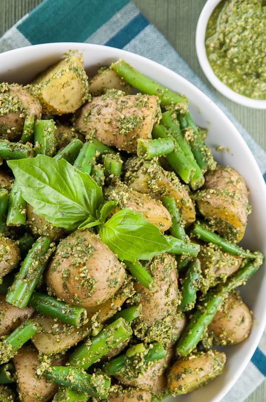 New Potatoes Genovese