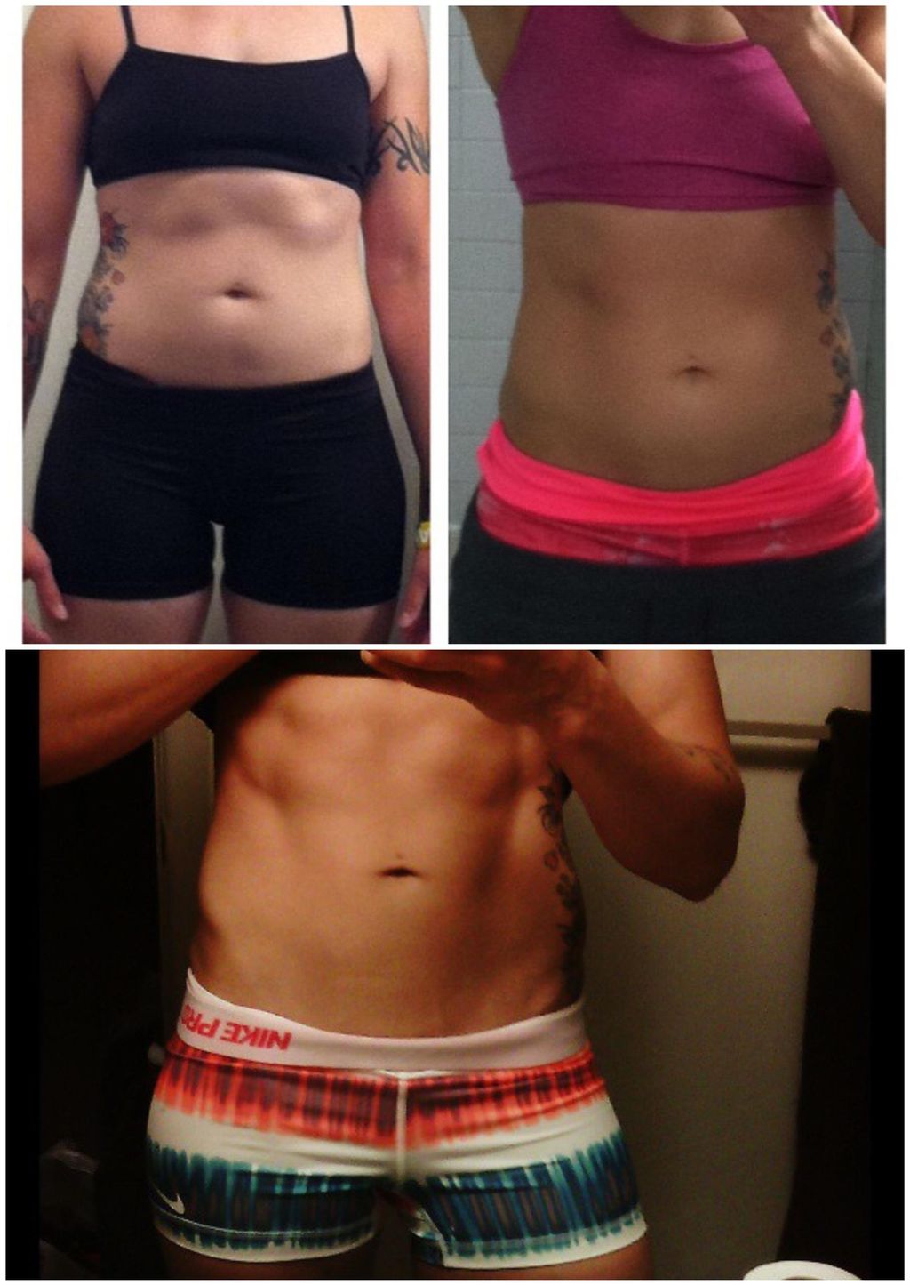 Client 2 month progress 