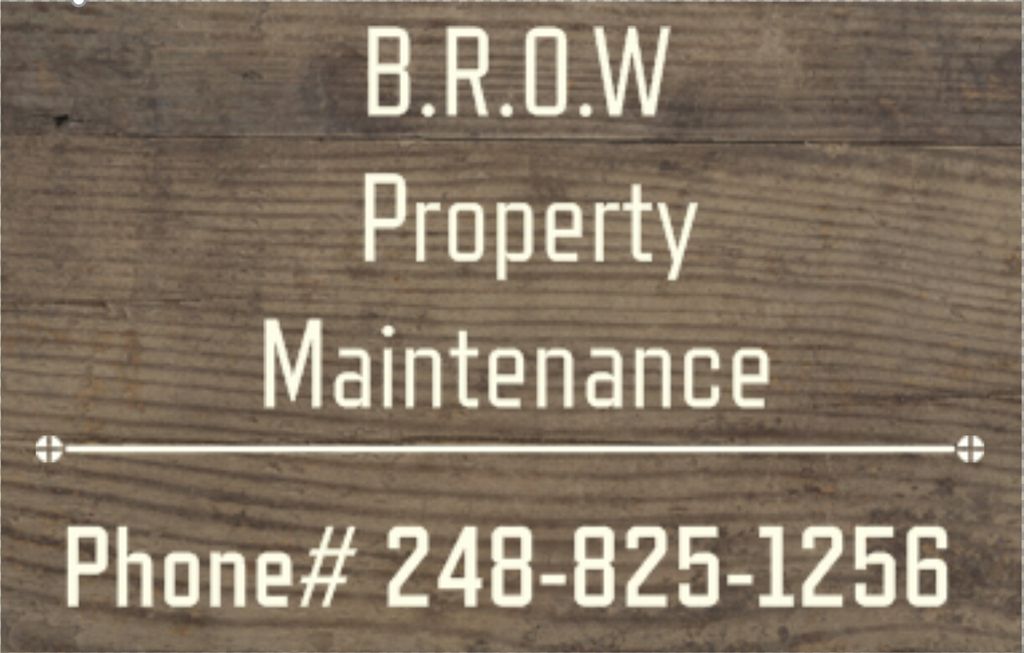 BROW Property Maintenance