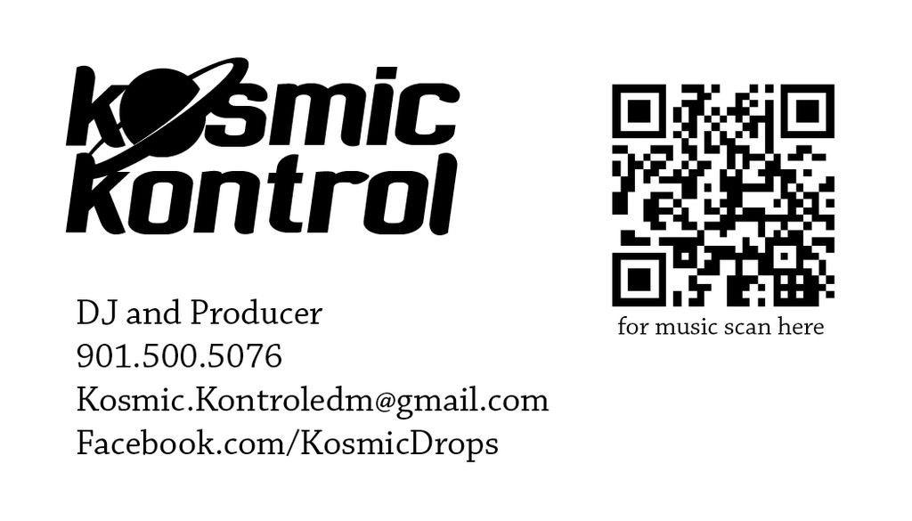 This is the back side of a business card that I cr