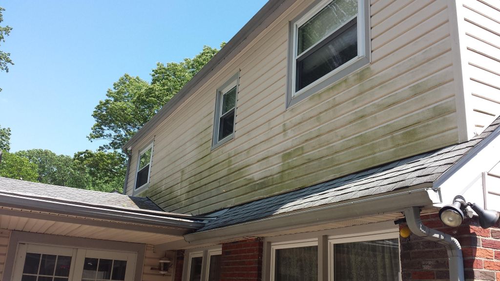 Before soft scrubbing