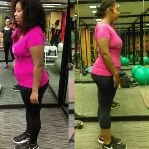 Client Nia H. Two month progress!