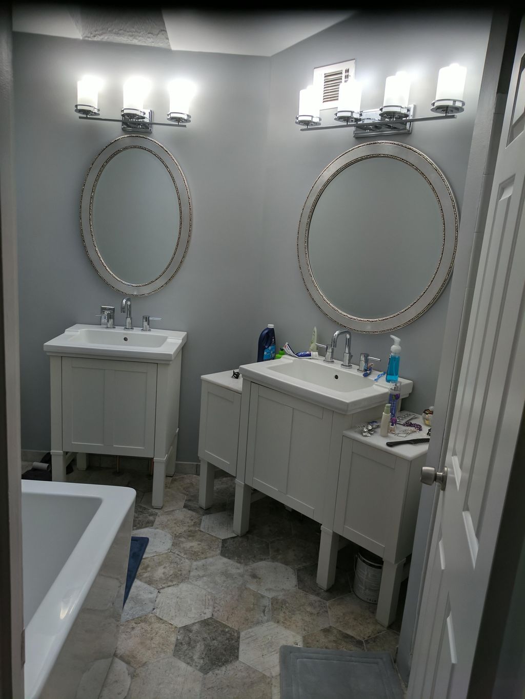 Master bath remodel ...part of soaking Tub