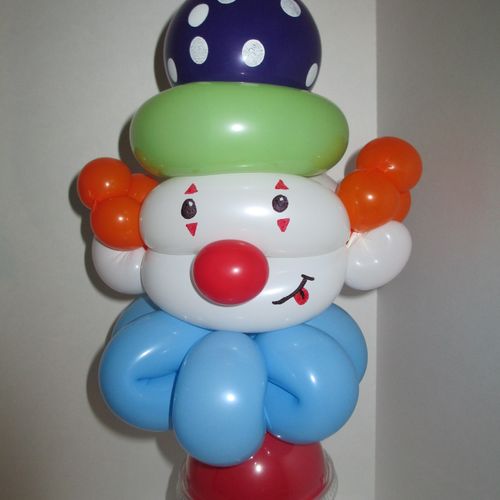 Clown candy cup