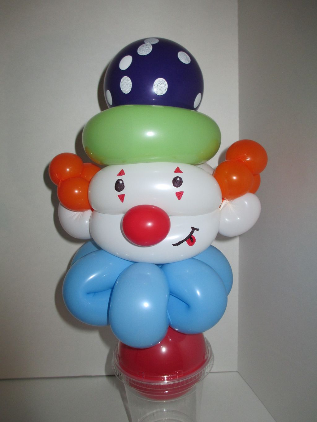 Clown candy cup