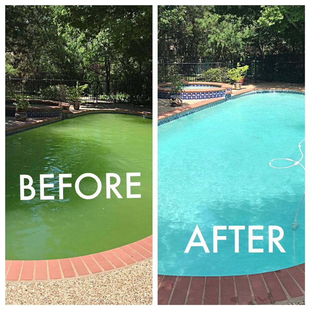 No draining required and turned this around, and s