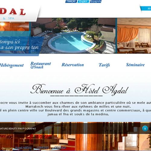 Hotel AGDAL - Hotel booking website