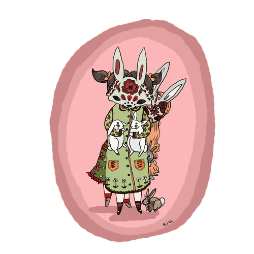 rabbit masked