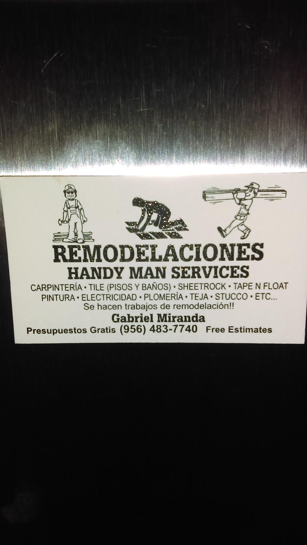 Remodeling and handyman services