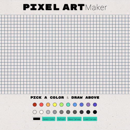 A kid friendly pixel drawing app.