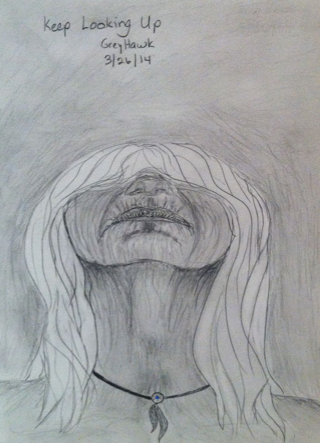 Greyhawk's message and image he wanted me to portr