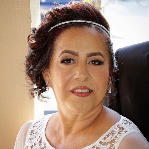 Bridal makeup on mature skin! She was glowing and 