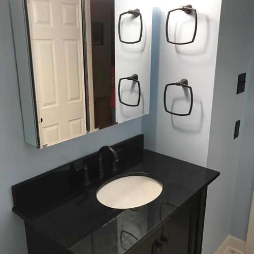 Full bathroom remodel