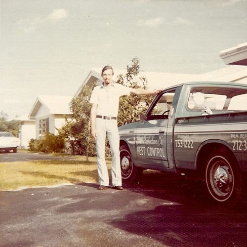 Al Hoffer when he started the business in 1975