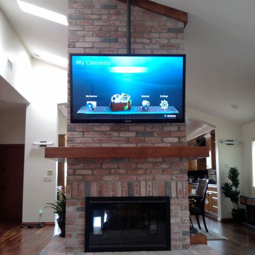 Ceiling Mounted Tv 
With 1000s of Tv installations