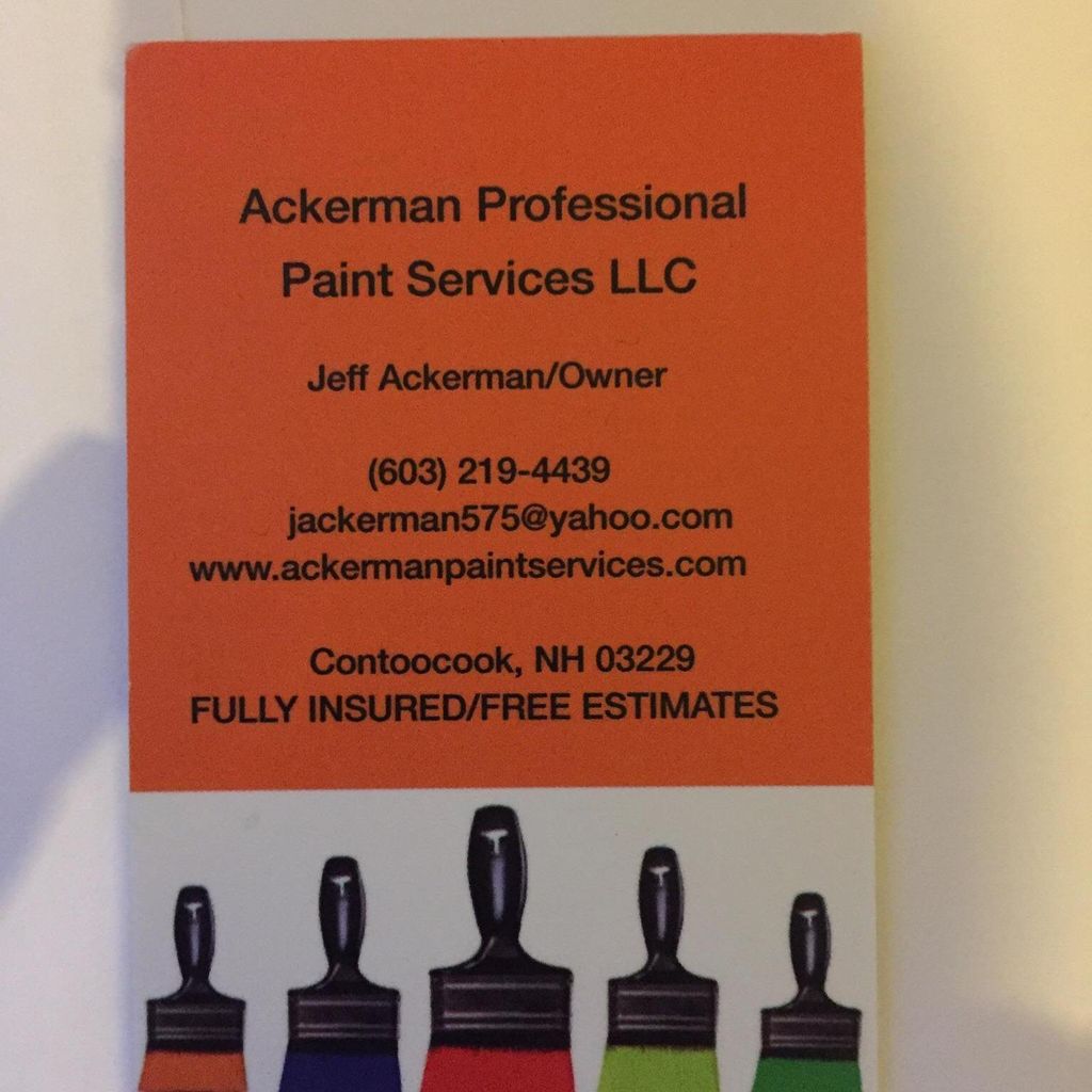 Ackerman Professional Paint Services