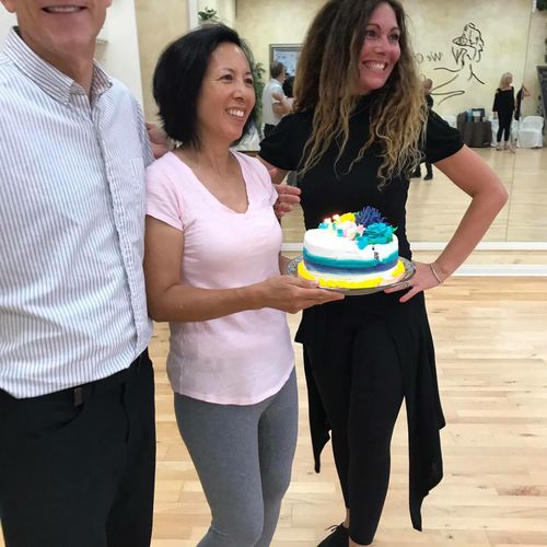 Celebrating my dance students birthday 