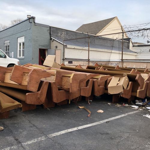 More pews to be dumped