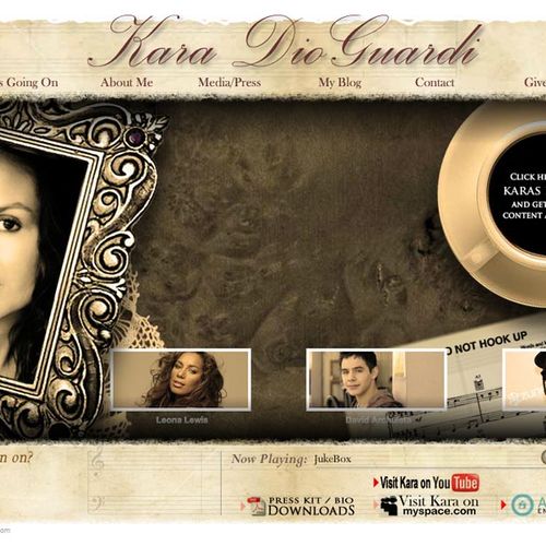 Our work for American Idol judge Kara DioGuardi