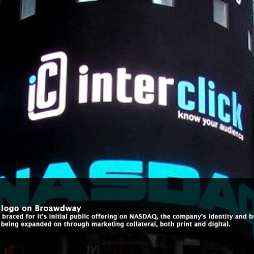 Logo design for interclick