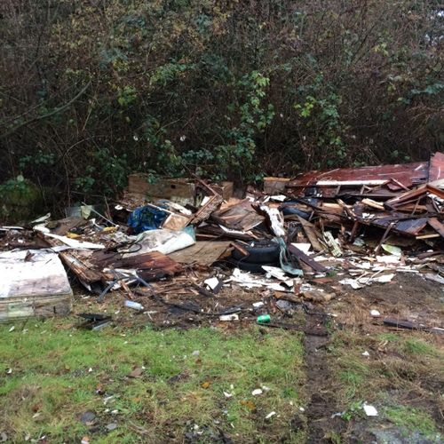 Backyard Cleanup - Before -
Tumwater, 
2015