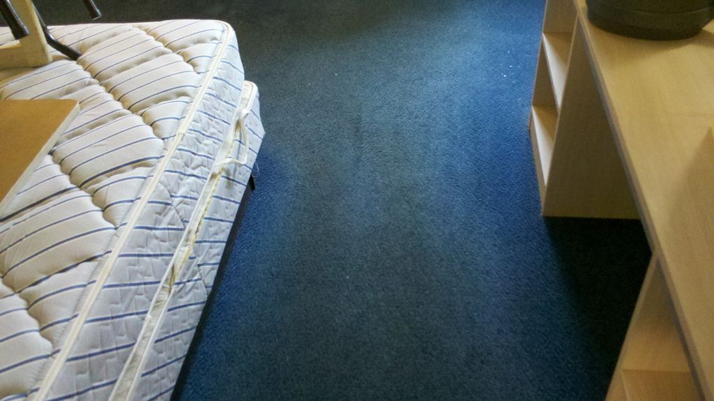 Hotel before carpet