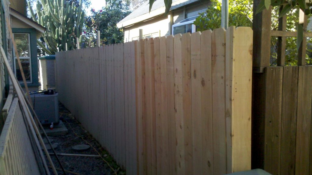 fence rebuild in Pasadena
