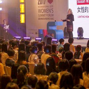 A Client giving a speech to 5000 people