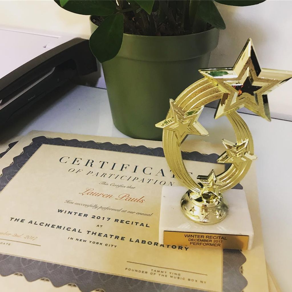 We have recitals twice a year