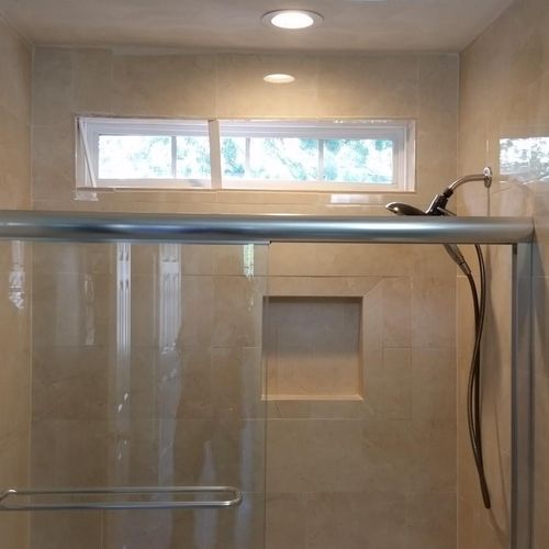 Shower Recessed Can Installation