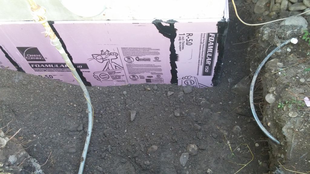 One of our Cracked Wall Repairs