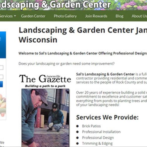 Landscaping & Garden Center in Indiana.