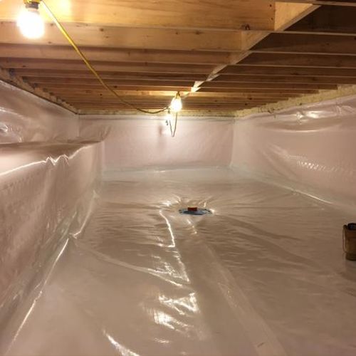 Encapsulated Crawlspace