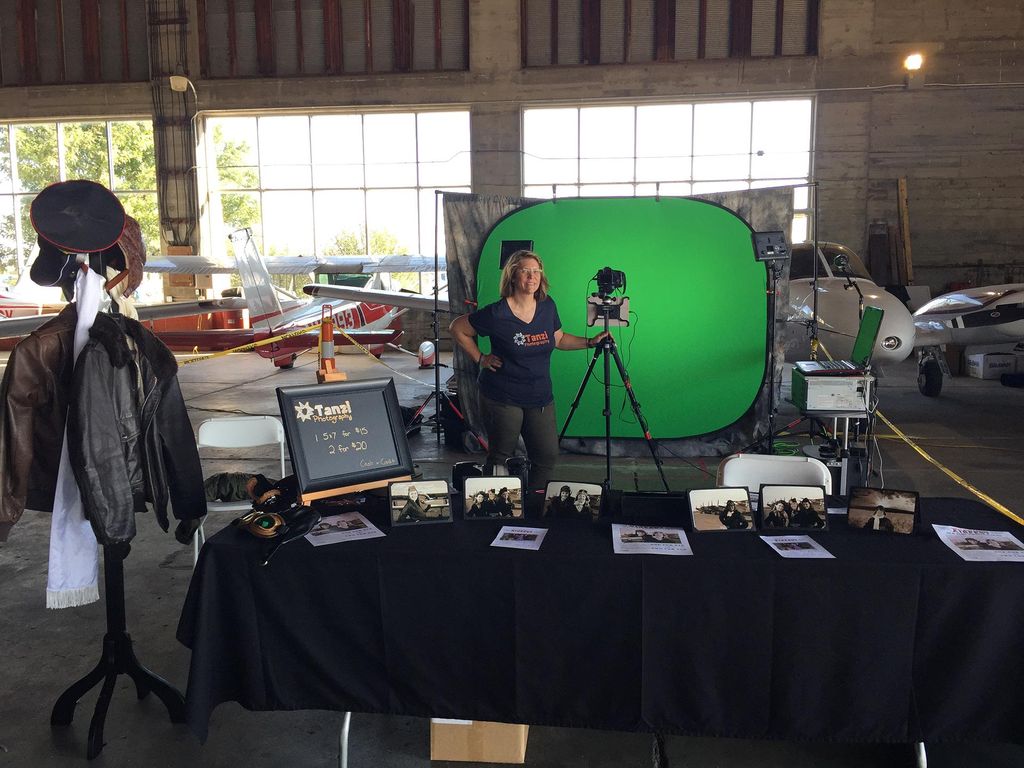 Photo Booth Vending at Great Bend Airport Event, G