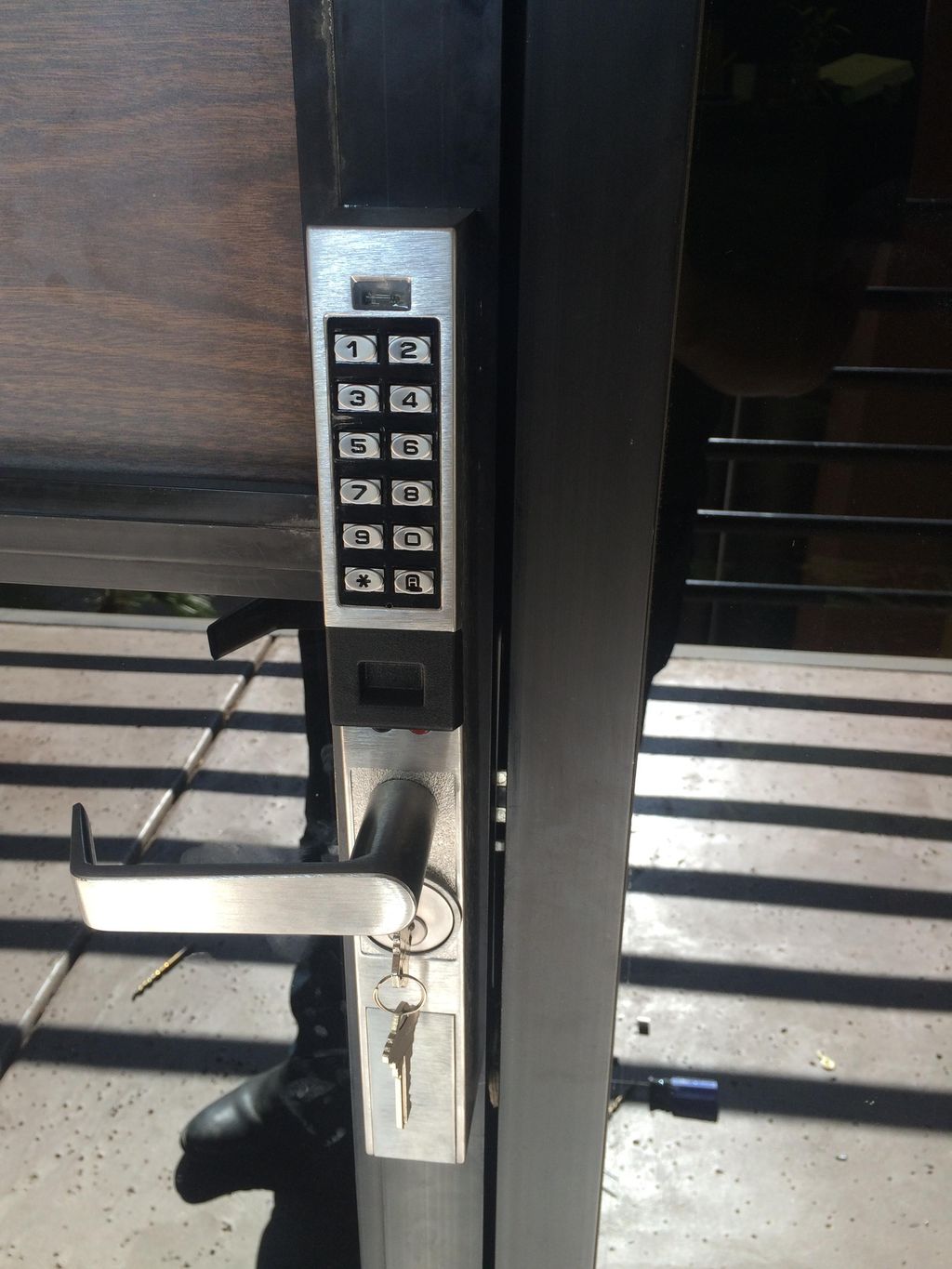 commercial key pad install in phoenix