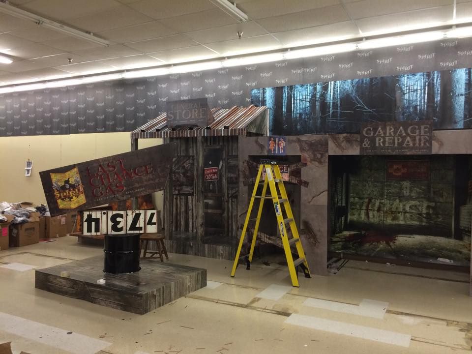 Spirit Halloween Store Displays