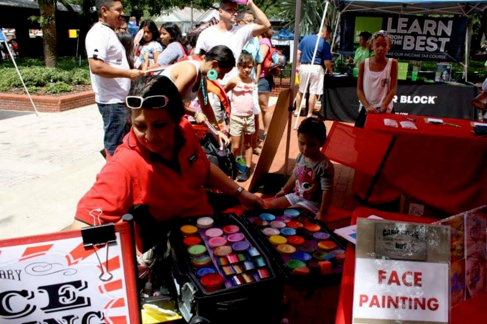Face painting, FDA approved & hypoallergenic