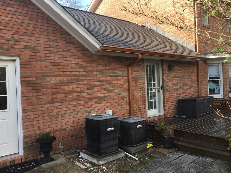 Gutter Installed