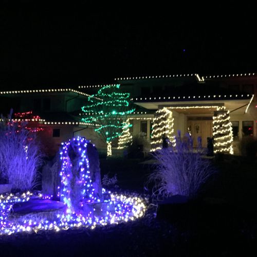 We have many holiday light design to choose from a