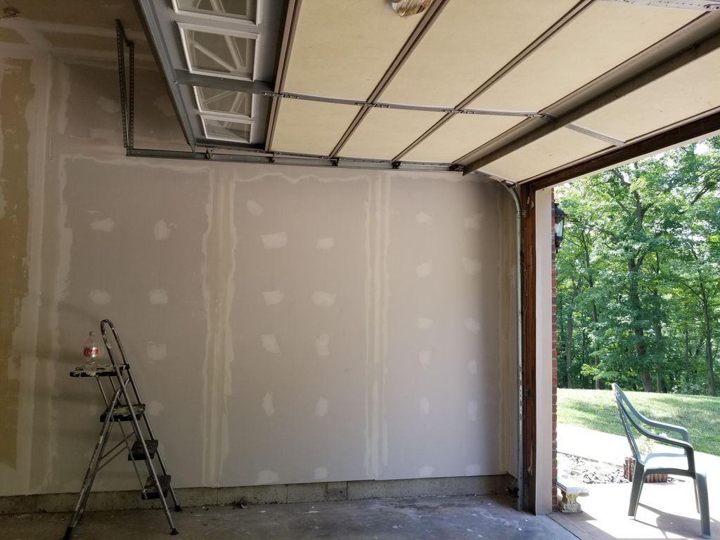 Garage Renovation - during