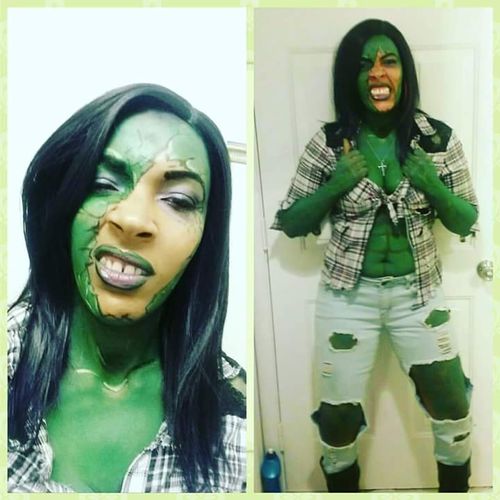 She Hulk smash!! Halloween 2017