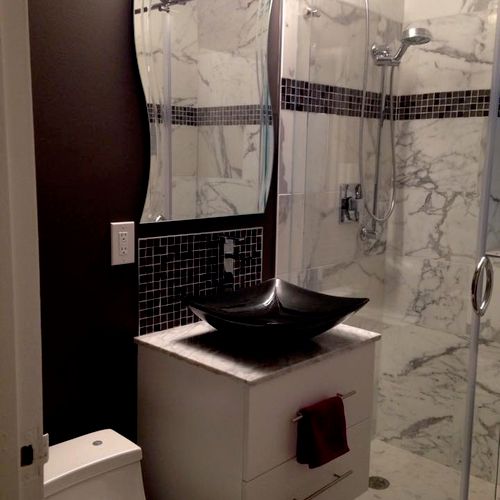 Bathroom Design. Georgetown, Washington, DC